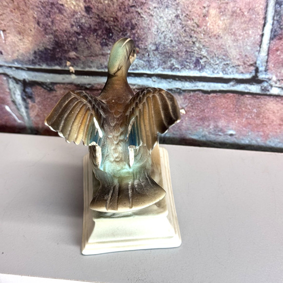 Vintage Porcelain Wood Duck Bird Figurine Napcoware Japan 7164 Hand-painted - Picture 5 of 7